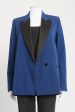 Navy Wool Preowned Tuxedo Blazer Supply