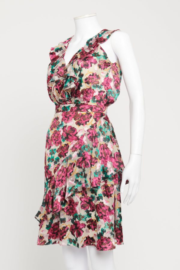 Floral Print Preowned Rita Dress on Sale