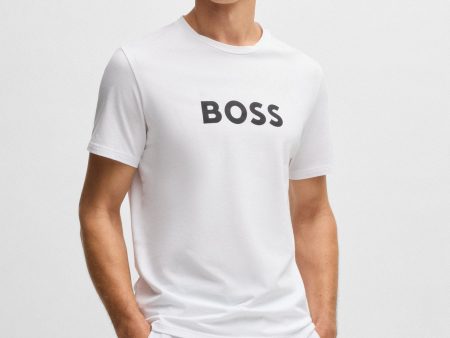 Boss Cotton-Jersey Regular-Fit T-Shirt With SPF 50+ UV Protection - Men Online Sale