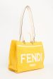 Yellow Crochet Sunshine Preowned Tote Bag Discount