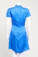 Blue Preowned Kelly Knotted Mini Dress Discount