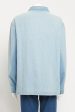 Blue Oversized Denim Preowned Shirt Fashion