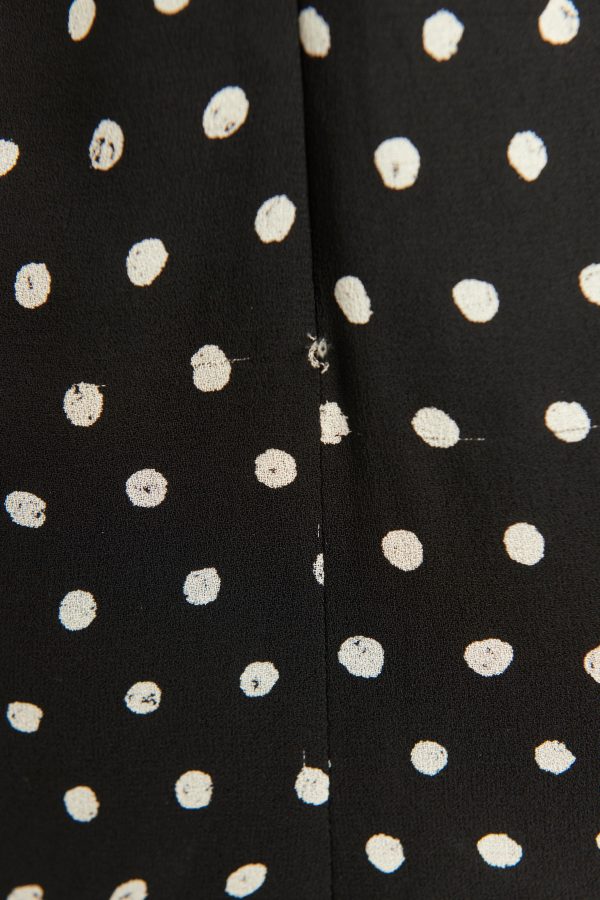 Polka Dot Print Mini Dress Discount