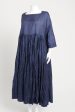 Navy Silk Florence Preowned Maxi Dress Fashion