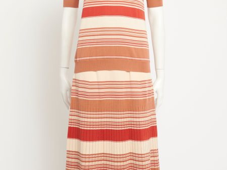 Giroccolo Tangery Striped Silk & Cotton-Blend Preowned Two Piece Supply