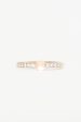 18K Rose Gold With Moonstone & Diamonds Preowned M Ama Non M Ama Ring Online Hot Sale