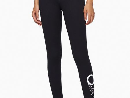 Calvin Klein Performance Shadow Logo High Waist 7 8 Leggings - Women For Cheap