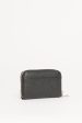 Embellished Black Preowned Zip Wallet Fashion