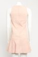 Blush Suede Preowned Mini Dress Cheap