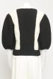 2021 Black & White Wool & Cashmere Preowned Round Neck Logo Jumper For Discount