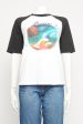 Monochrome Cotton Landscape Paula s Ibiza Preowned T-Shirt Online Sale