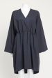 Navy Blue Preowned Tunic Dress For Cheap