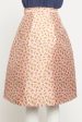 Wool and Silk Floral Preowned Skirt Online Sale