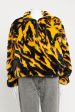 Animal Print Preowned 3 4 Zip Top For Sale