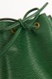 1992 Borneo Green Epi Leather Preowned Shoulder Bucket Bag For Cheap