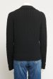 Black Cable Knit Preowned Cashmere Jumper Online