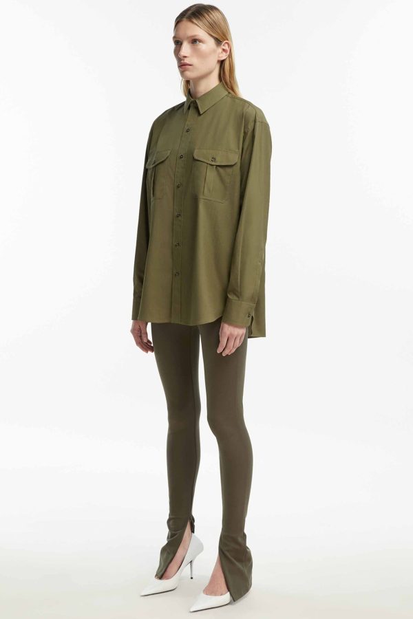 Military Oversize Shirt Online now