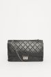 Black 2.55 Reissue Quilted Leather 227 Preowned Flap Bag Sale