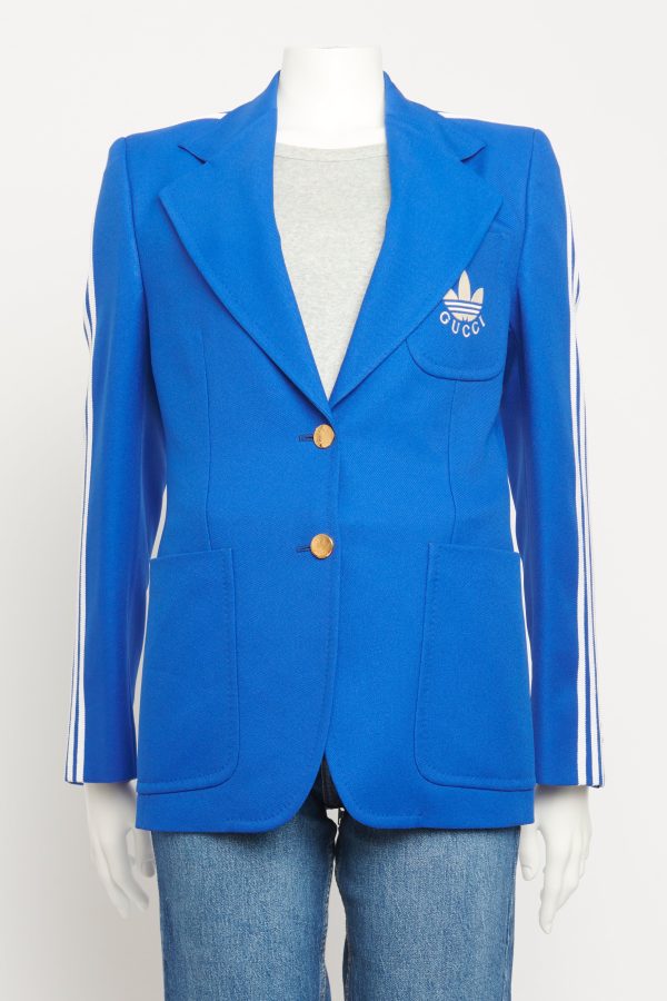 2022 Royal Blue Preowned Drill Jacket Online Sale