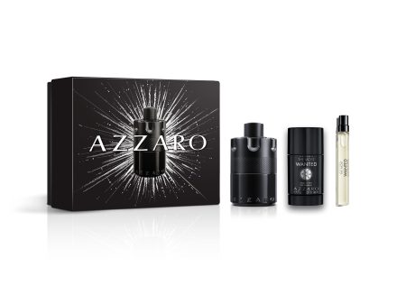 Azzaro The Most Wanted Eau de Parfum Intense, 3 Piece Set Sale