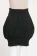 Black Cashmere Bubble Preowned Mini Skirt For Discount