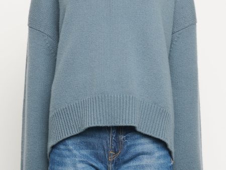 Blue Cashmere Blend Preowned Jumper Fashion