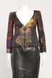 2004 Floral Satin Bead Embellished Preowned Jacket Online