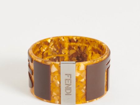 Resin Tortoise Shell Effect Preowned Bangle Discount