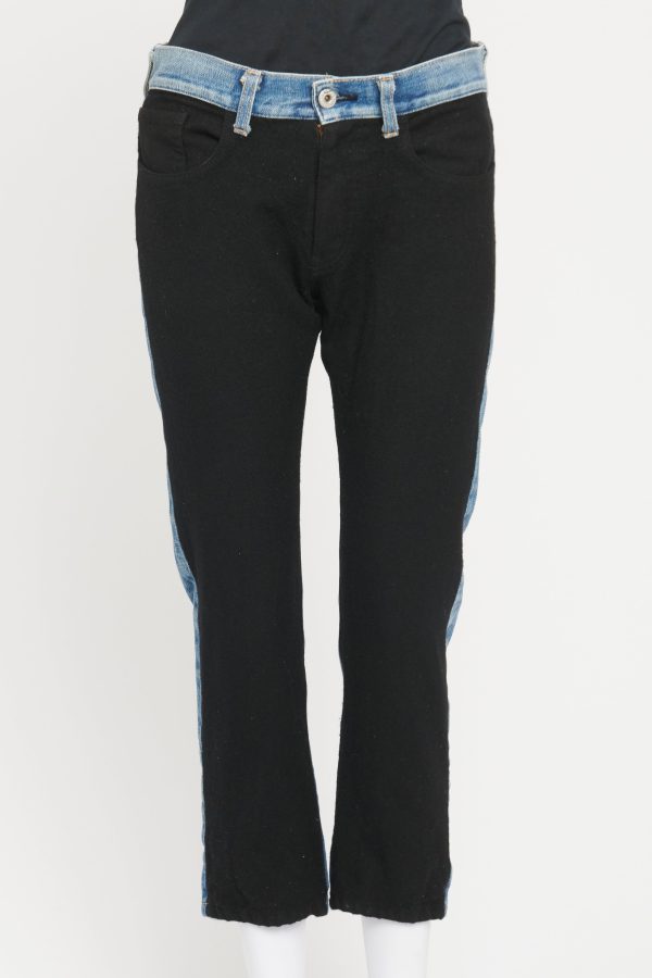 Wool Front Preowned Slim Jeans Hot on Sale