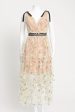 Nude Star Embroidered Preowned Midi Dress Discount