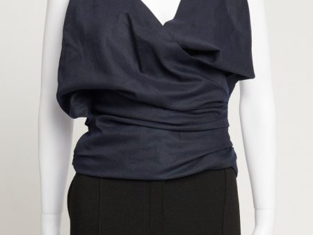 Navy Blue Le Top Sao Hot on Sale