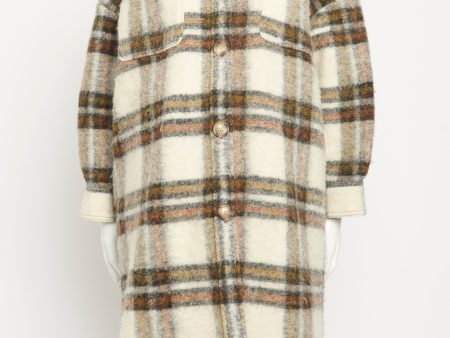 Gabrion Brown Tone Preowned Shirt Coat Hot on Sale