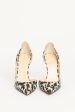 Monochrome Leopard Jacquard Iriza Preowned Pumps Discount