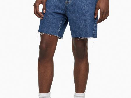 Calvin Klein Classic Fit Stone Indigo Jean Shorts - Men on Sale