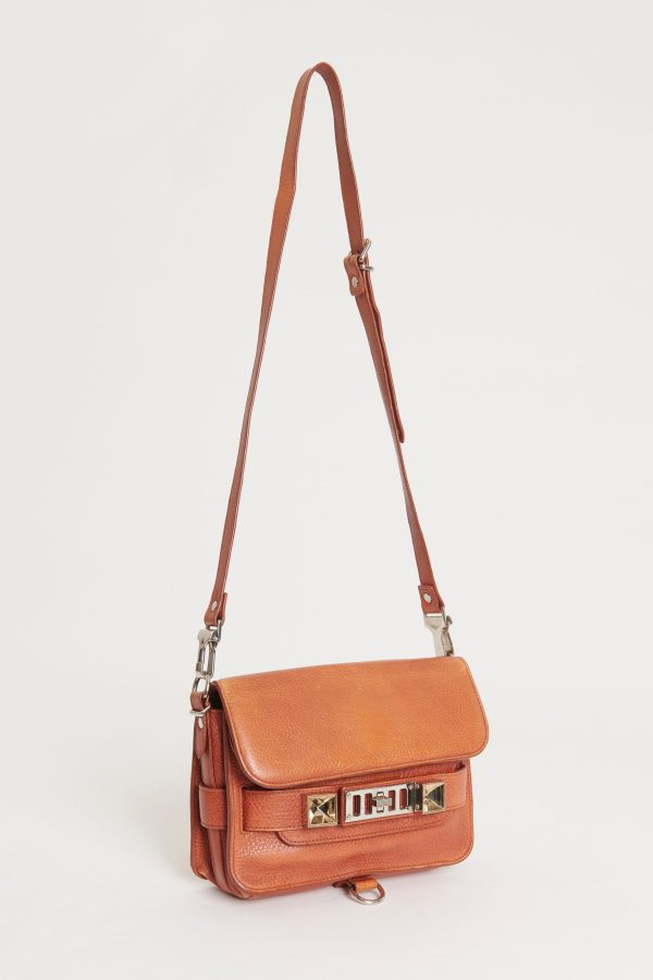 2010 Tan Hava Leather Preowned Crossbody Online now