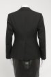 Black Wool Preowned Cutout Blazer Sale