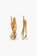 A Few Fibers from Freud s Couch - Gold Vermeil Earrings Online