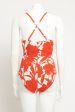 2001 Runway Iconic Print Preowned Bodysuit Fashion