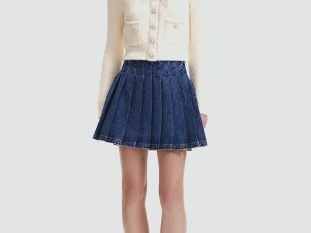 Cream Soft Knit Bow Cardigan Hot on Sale