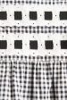 Monochrome Cotton Gingham Preowned Smock Dress Online Hot Sale