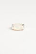 18K Tronchetto Mother of Pearl Preowned Ring Fashion