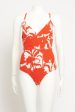 2001 Runway Iconic Print Preowned Bodysuit Fashion