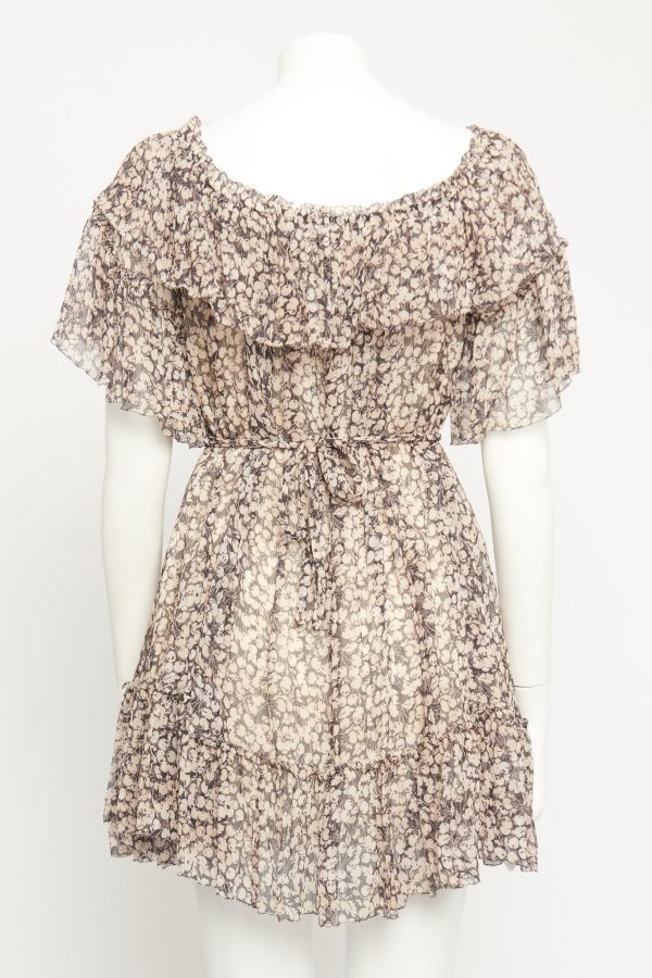 Silk Relaxed Preowned Mini Dress Online Sale