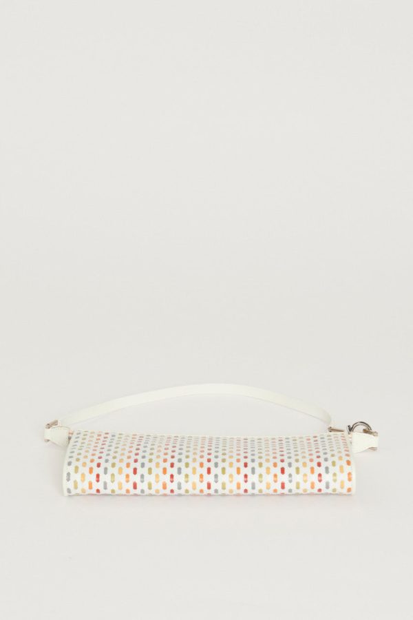 Multicoloured Woven Preowned Shoulder Bag Hot on Sale