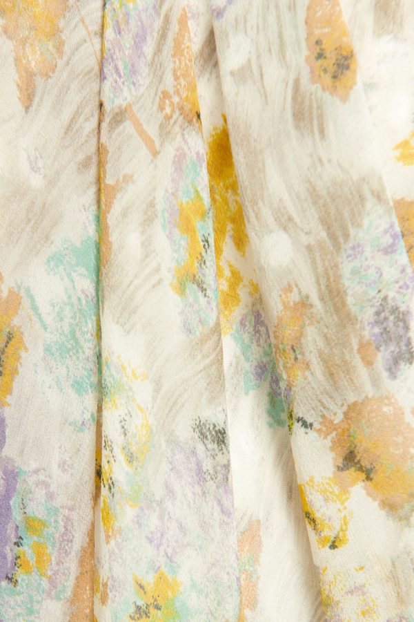 2016 Aquarelle Silk Preowned Blouse For Discount