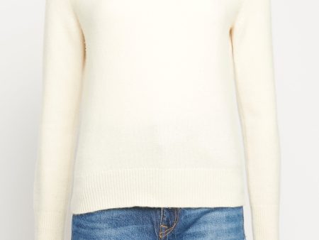 Cream Cashmere Round Neck Preowned Jumper Sale